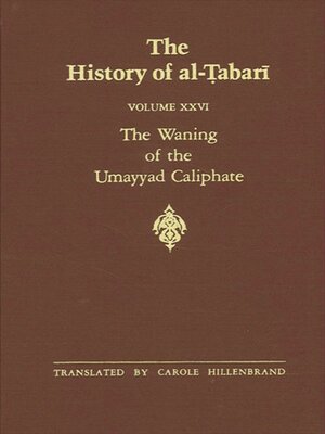 cover image of The History of al-Tabari Volume 26